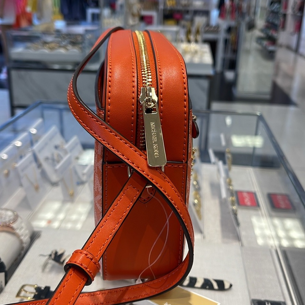 Michael Kors Jet Set Large East West Ombré Signature Logo Crossbody Bag
Red Clay - Picture 11 of 16